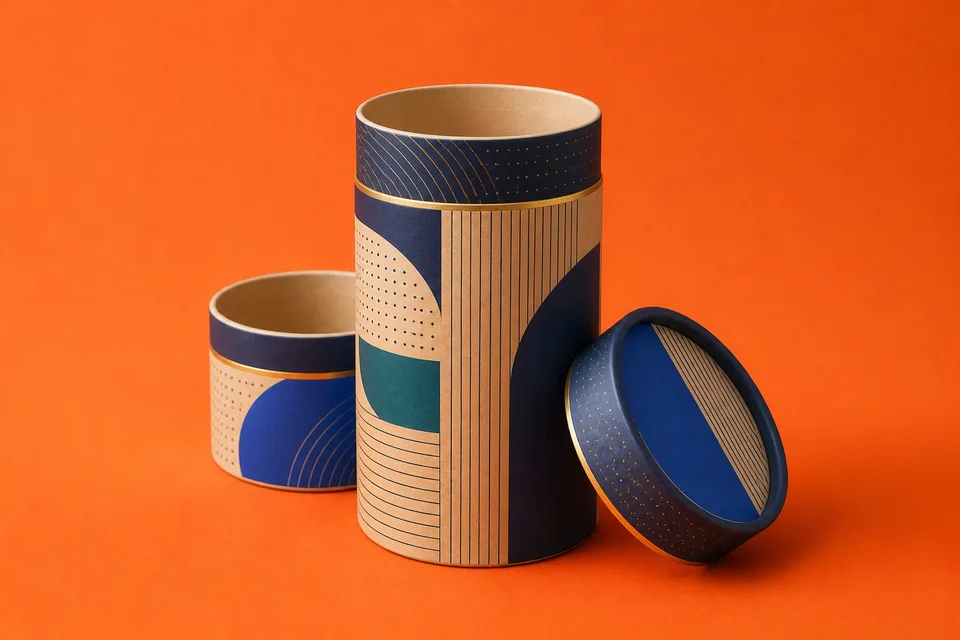 Original paper tubes packaging concept